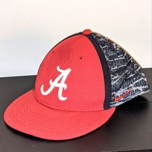Alabama Nike Laser Perforated Flatbill True Performance Ajust